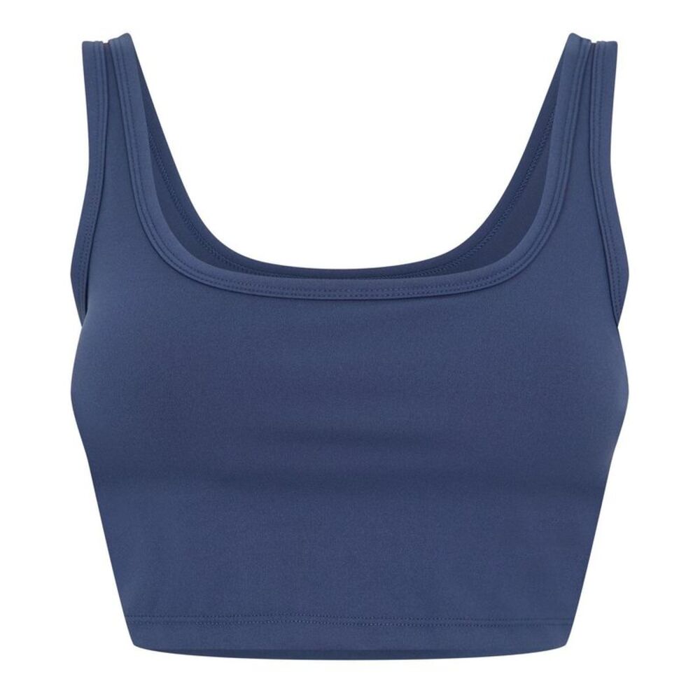 Couture Womens/Ladies Jersey Sports Bra / Dark Navy